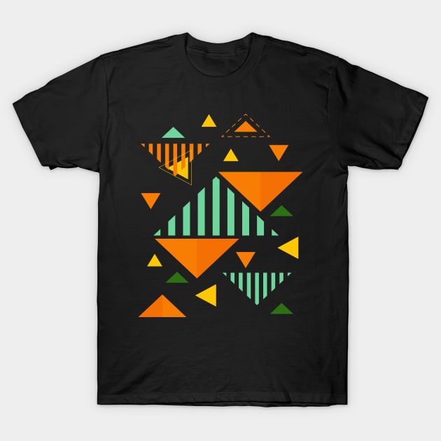 Triangle pattern T-Shirt by RStees22